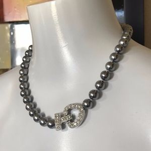 NWOT Black Pearls by Bloomingdale's